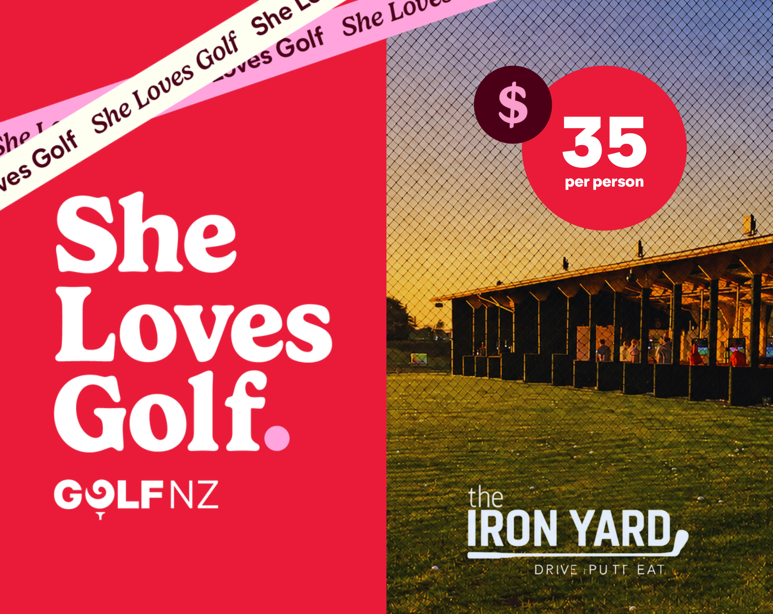 She Loves Golf at the Iron Yard